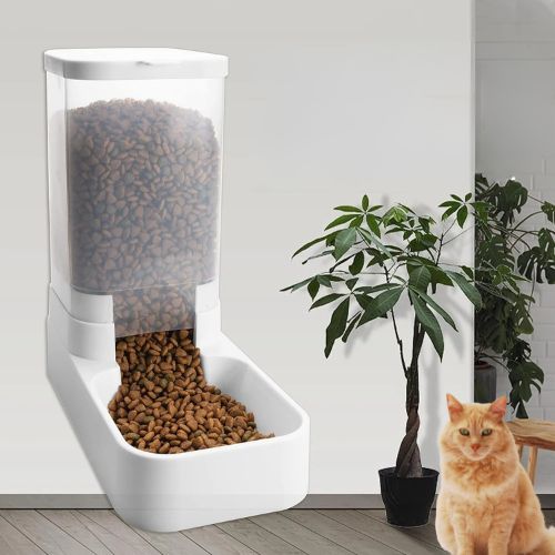 DISTRIBUTEUR DE CROQUETTES CHAT | GRANDE CAPACITĂ - Leschamour