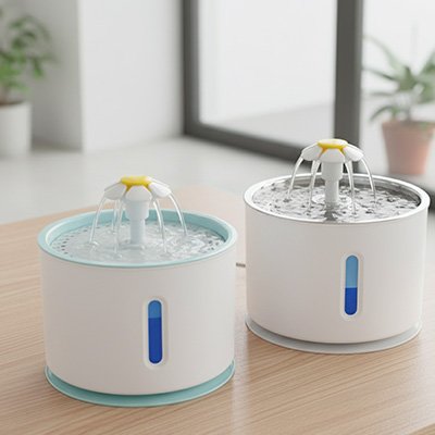 FONTAINE Ă EAU POUR CHAT | FLEUR 2L - Leschamour