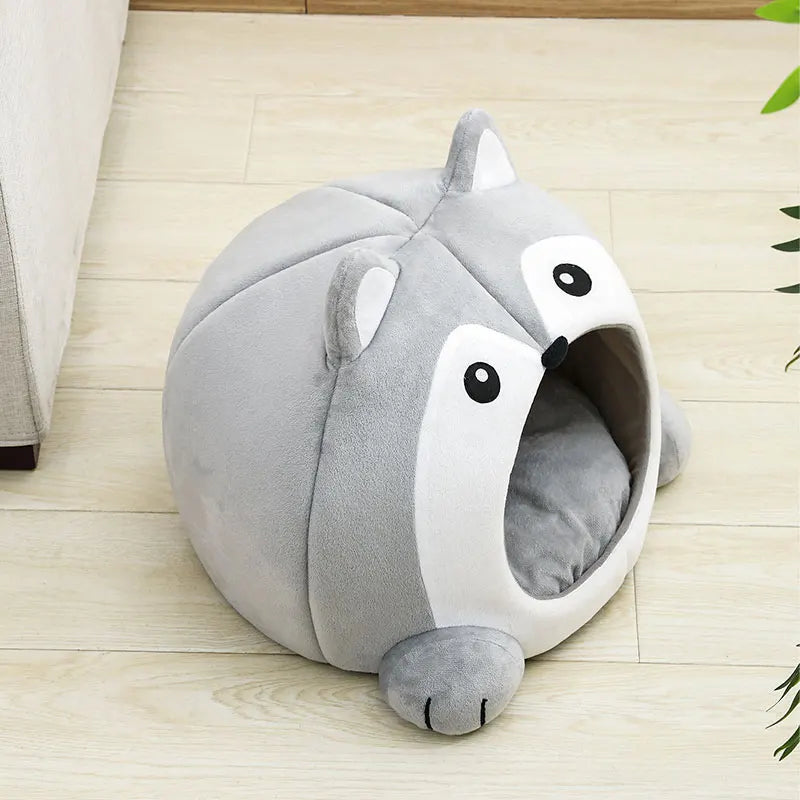 niche_pour_chat_loup_facile_Ă _nettoyer