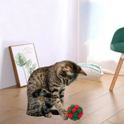 BALLE REBONDISSANTE POUR CHAT | JUMPCAT™ - Leschamour