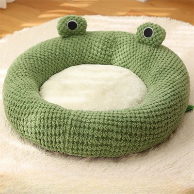 Cocon chat grenouille antidérapant