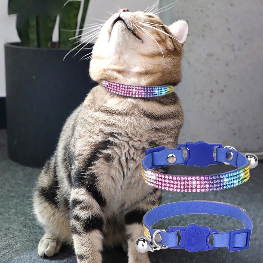 COLLIER ANTI ETRANGLEMENT POUR CHAT | MULTICOLORCAT™ - Leschamour