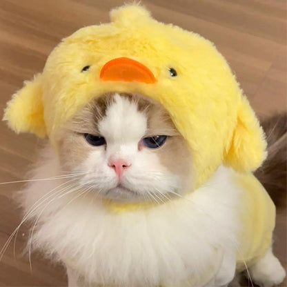 Déguisement-pour-les-chats-poussin