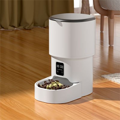 Distributeur croquette chat automatique 4l vacances