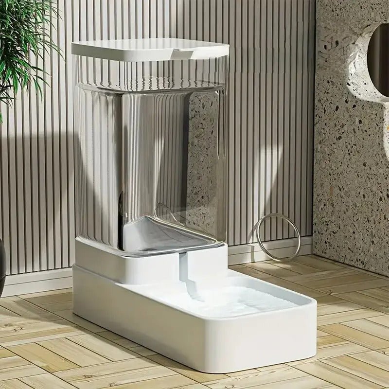 DISTRIBUTEUR CROQUETTE ET EAU CHAT | GRAVITÉ - Leschamour