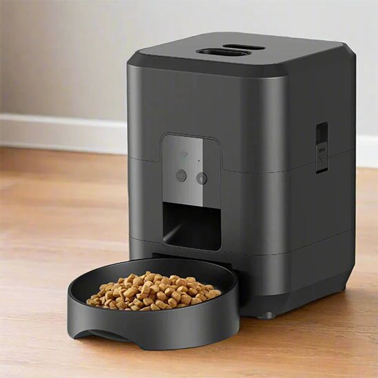 Distributeur nourriture pour chat automatique 4 repas