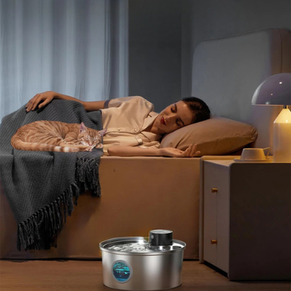 Fontaine-a-eau-chat-sans-fil-rechargeable-silencieuse