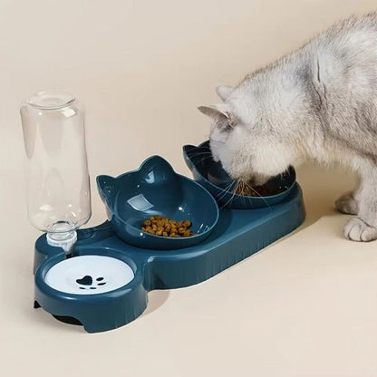 GAMELLE CHAT | 3 EN 1 - Leschamour