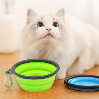 GAMELLE CHAT | PLIABLE ET PORTABLE POUR VOYAGE - Leschamour
