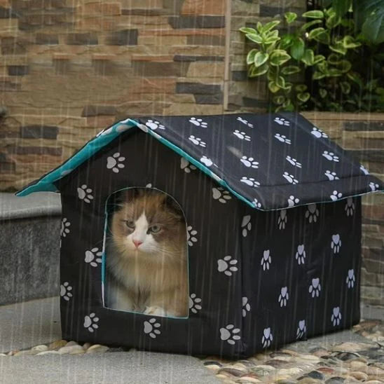 Niche-chat-extérieure-imperméable