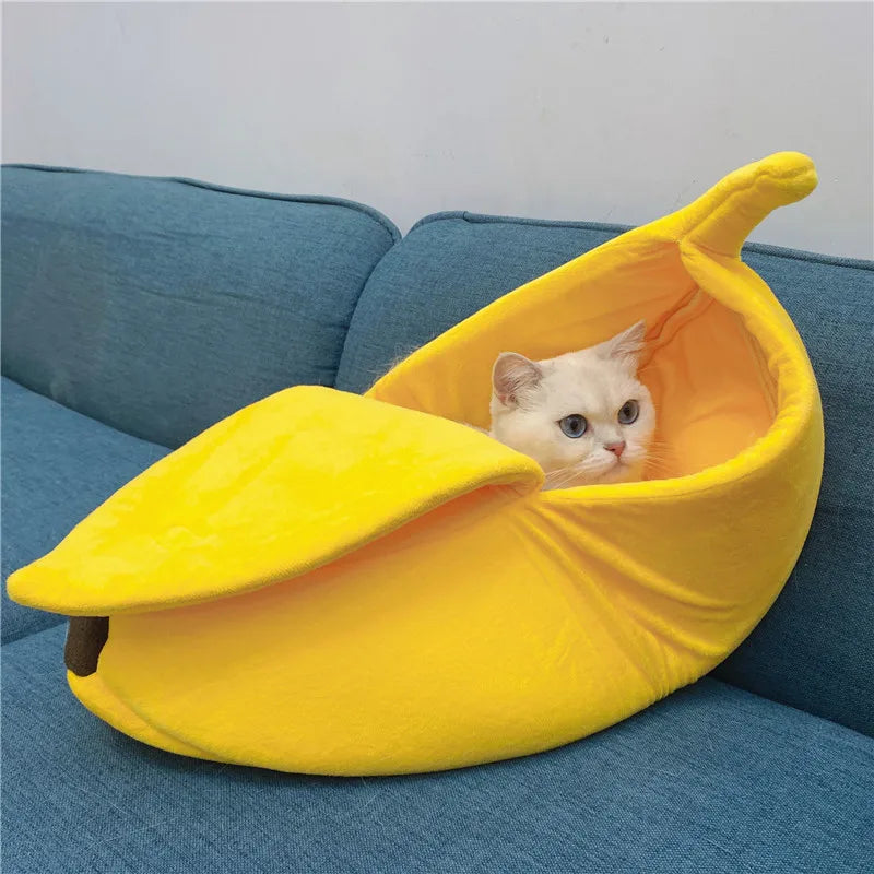 panier-pour-chat-banane-portable