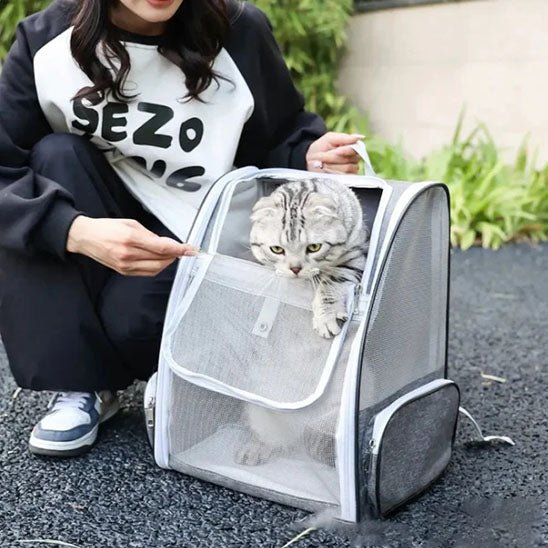 SAC À DOS CHAT | EN TOILE - Leschamour