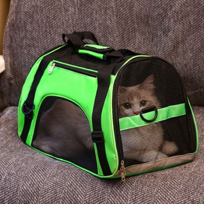 SAC DE VOYAGE CHAT | AVEC BANDOULIÈRE - Leschamour
