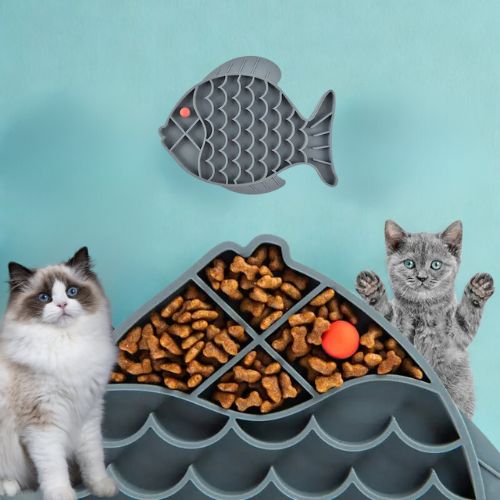 TAPIS DE LECHAGE CHAT | POISSON - Leschamour