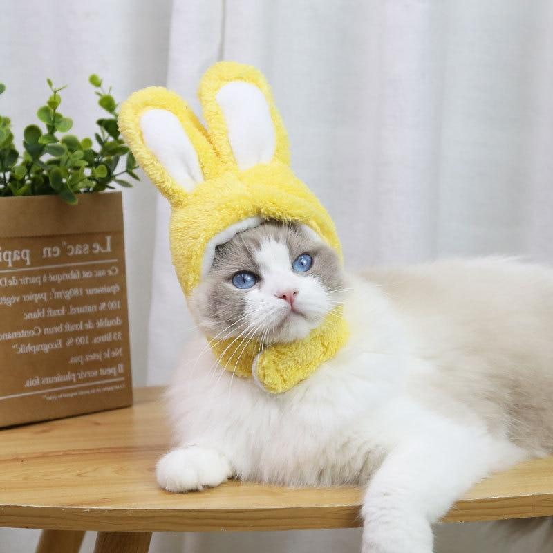 RabbitHat™ - Accessoire de déguisement pour chat - Leschamou
